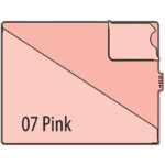 Image of Out Guides, Vinyl, Letter Size, Middle Tab (Model #1100)