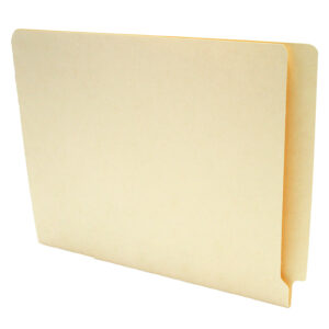 Image of Manila File Folders, Letter Size, 11 pt., Single Ply, Side Tab (Model #1102-00)