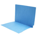 Image of Coloured File Folders, Letter Size, 14 pt., Double Ply Side Tab (Model #1406)