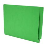 Image of Coloured File Folders, Letter Size, 14 pt., Double Ply Side Tab (Model #1406)