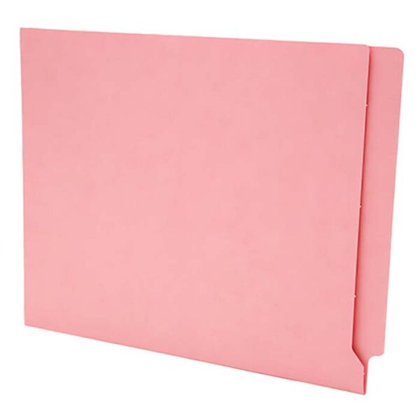 Image of Coloured File Folders, Letter Size, 14 pt., Double Ply Side Tab (Model #1406)