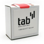 Image of Solid Colour Labels, Box of 250 (Model #1116)