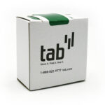 Image of Solid Colour Labels, Box of 250 (Model #1116)