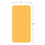 Image of Solid Colour Labels, Box of 250 (Model #1116)