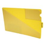 Image of Out Guides, Vinyl, Legal Size, Middle Tab (Model #1120)