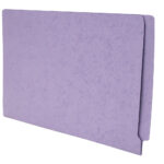 Image of Coloured File Folders, Legal Size, 11 pt., Double Ply Side Tab (Model #1126)