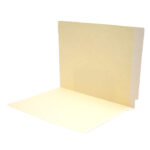 Image of Manila File Folders, Colour Stripe, Letter Size, 11 pt., Double Ply Side Tab (Model #1162)