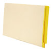 Image of Manila File Folders, Colour Stripe, Legal Size, 11 pt., Double Ply Side Tab (Model #1163)