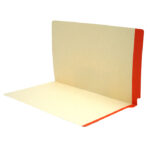 Image of Manila File Folders, Colour Stripe, Legal Size, 11 pt., Double Ply Side Tab (Model #1163)