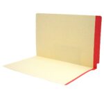 Image of Manila File Folders, Colour Stripe, Legal Size, 11 pt., Double Ply Side Tab (Model #1163)