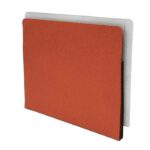Image of 1 3/4" Expansion Pockets, Letter Size, 22 pt., Red Rope with Colour Backs (Model #1187)