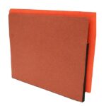Image of 1 3/4" Expansion Pockets, Letter Size, 22 pt., Red Rope with Colour Backs (Model #1187)