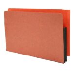 Image of 1 3/4" Expansion Pockets, Legal Size, 22 pt., Red Rope with Colour Backs (Model #1191)