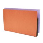 Image of 1 3/4" Expansion Pockets, Legal Size, 22 pt., Red Rope with Colour Backs (Model #1191)