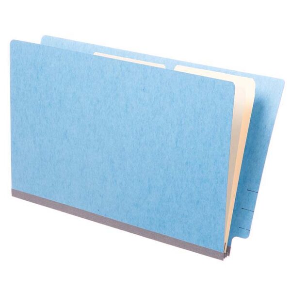 Image of Type II Colour Pressboard Classification Folders with 2 Dividers, Legal Size, 25 pt., Side Tab (Model #1247)
