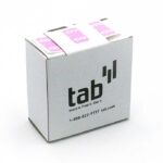 Image of TAB, Numeric Roll Labels, 1/2" Size (Model #1277)