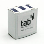 Image of TAB, Solid Colour Classification Roll Labels, 1/2" Size (Model #1281)