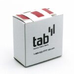 Image of TAB, Solid Colour Classification Roll Labels, 1/2" Size (Model #1281)