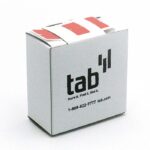 Image of TAB, Solid Colour Classification Roll Labels, 1/2" Size (Model #1281)