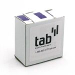 Image of TAB, Solid Colour Classification Roll Labels, 1/2" Size (Model #1281)