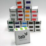 Image of TAB, Solid Colour Classification Roll Labels, 1/2" Size (Model #1281)