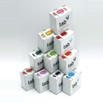 Image of TAB, Numeric Roll Labels, 1" Size (Model #1282 - previously Model #L-T-**158)
