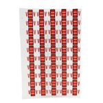 Image of TAB, Alphabetic Sheet Labels, 1" Size (Model #1286)