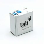 Image of Numeric Roll Labels, Top Tab, 1" High (Model #1306)