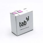 Image of Numeric Roll Labels, Top Tab, 1" High (Model #1306)