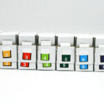 Image of Numeric Roll Labels, Top Tab, 1" High (Model #1306)