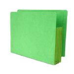 Image of Colour Expansion Pockets, Letter Size, 22 pt., Side Tab, 3 1/2" Expansion (Model #1379)