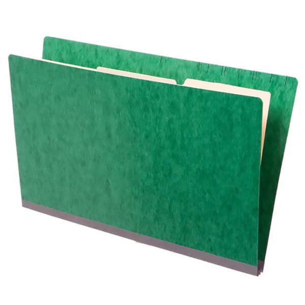 Image of Type II Colour Pressboard Classification Folders with 2 Dividers, Legal Size, 14 pt., Top Tab (Model #1456)