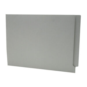 Image of White File Folders, Metric Size, 11 pt., Notched Side Tab (Model #2706-01)