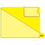 Image of Vinyl Out Guides, Letter Size, Lower Tab, (Model #4366)