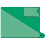 Image of Vinyl Out Guides, Letter Size, Lower Tab, (Model #4366)