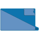 Image of Vinyl Out Guides, Legal Size, Lower Tab (Model #4367)