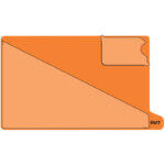 Image of Vinyl Out Guides, Legal Size, Lower Tab (Model #4367)