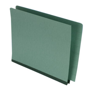 Image of Datafile, Type II Green/Gray Pressboard Expansion Folders with 1" Expansion, Metric Size, 25 pt., Full Side Tab (Model #F1751)