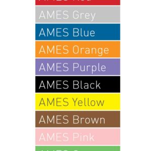 Image of AMES, Large Solid Block Colour Label Set, AMES Colours Only (Model# L-A- ST178)