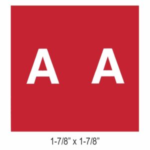 Image of AMES, Large Alphabetic Labels (Model# L178)