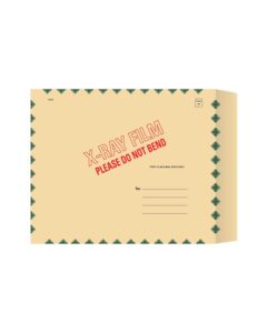Image of 11 x 13 11pt. Green Diamond Border Mailers with 1.50 flap Model XM1113D