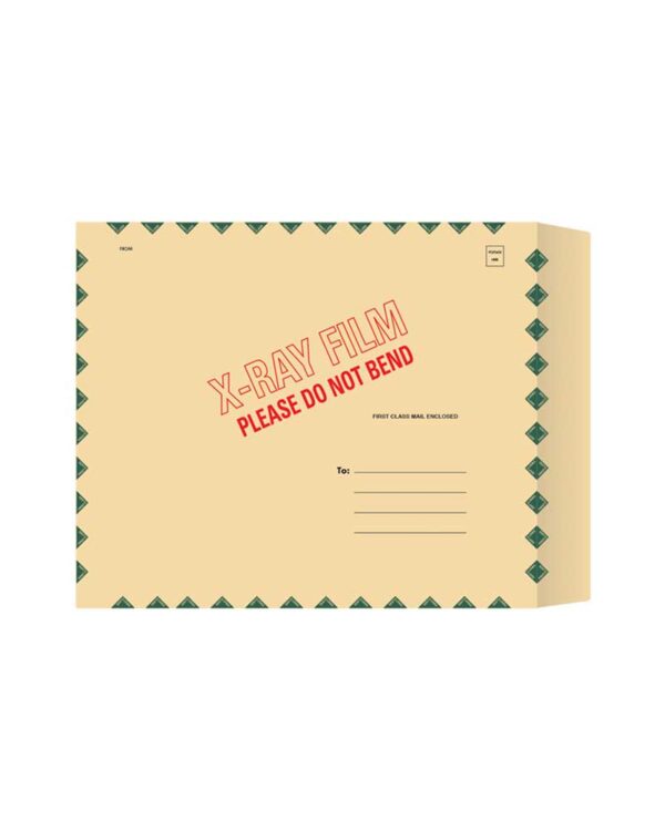 Image of 11 x 13 11pt. Green Diamond Border Mailers with 1.50 flap Model XM1113DSS