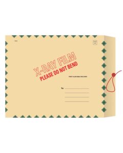 Image of 15 x 18 11pt. Green Diamond Border Mailers with 2 flap Model XM1518DSB