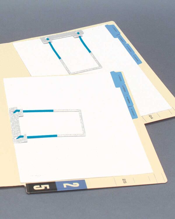Image of AMES, Admission Tab Dividers with 0.50" tab (Model# TAB-DIV-ST1-SE)
