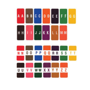 Image of AMES, Small Alphabetic Labels Set (Model# L-A-ALPHA-ST)
