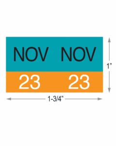 Image of AMES, Month/Year Code Labels, November (Model# L-A-MY-NOV**)